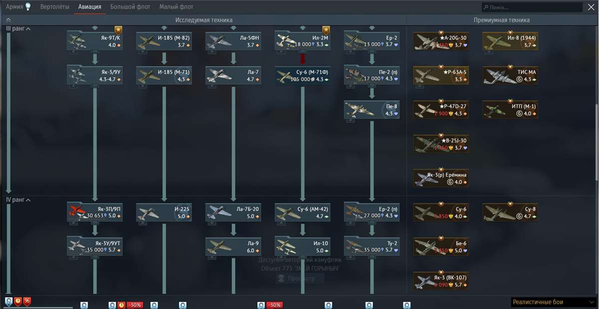 продажа аккаунта к игре War Thunder